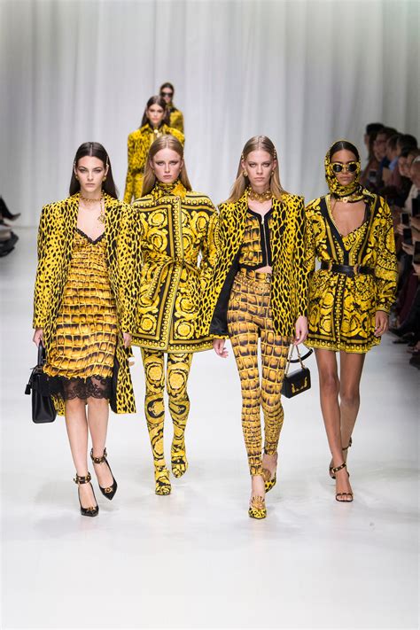 vogue runway versace|what is versace collection.